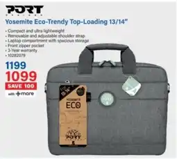 Incredible Connection PORT Yosemite Eco-Trendy Top-Loading offer