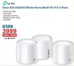 Incredible Connection Tp-link Deco X50 AX3000 Whole Home Mesh Wi-Fi 6 offer