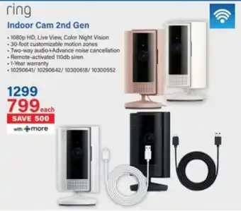 Incredible Connection Ring Indoor Cam 2nd Gen offer