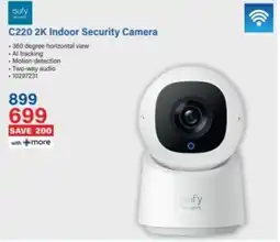 Incredible Connection Cufy C220 2K Indoor Security Camera offer
