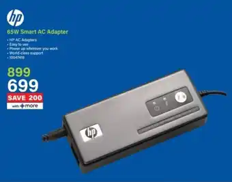 Incredible Connection HP 65W Smart AC Adapter offer