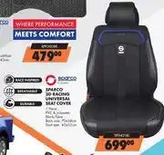 Midas Sparco 3D Racing Universal Seat Cover SPS421BL offer