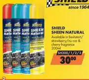 Midas Shield Sheen Natural SH300/1/2/3-200ml offer