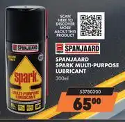Midas Spanjaard Spark Multi Purpose Lubricant 53780300-300ml offer