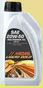 Midas Midas Liquid Gold Multigrade Oil 20W-50 MI20W-1-1L offer