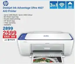 Incredible Connection HP Deskjet Ink Advantage Ultra 4927 AIO Printer offer