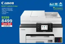 Incredible Connection Canon MAXIFY GX2040 Printer offer