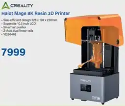 Incredible Connection CREALITY Halot Mage 8K Resin 3D Printer offer