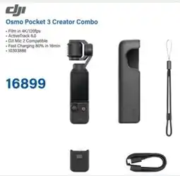 Incredible Connection DJI Osmo Pocket 3 Creator Combo offer