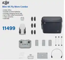 Incredible Connection DJI Mini 4K Fly More Combo offer