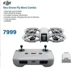 Incredible Connection DJI Neo Drone Fly More Combo offer