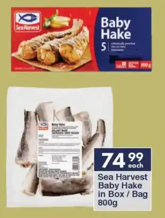 President Hyper Sea Harvest Baby Hake in Box/ Bag offer