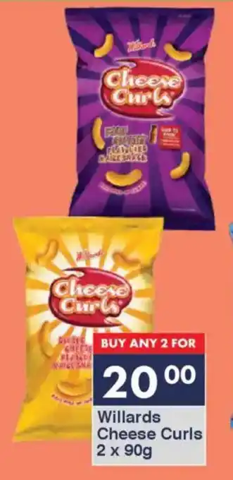 President Hyper Willards Cheese Curls offer