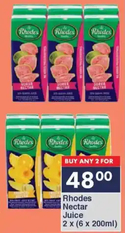 President Hyper Rhodes Nectar Juice offer