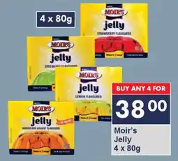 President Hyper Moir's Jelly offer