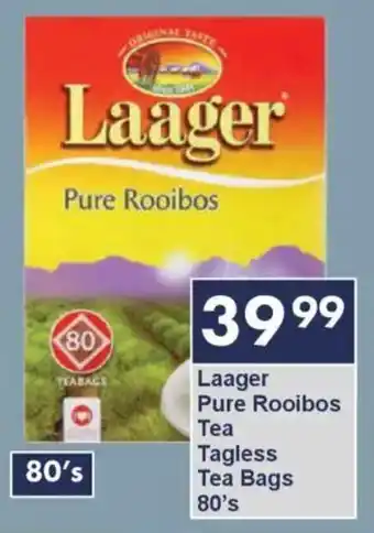 President Hyper Laager Pure Rooibos Tea Tagless Tea Bags offer