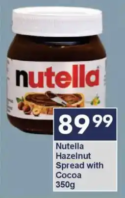 President Hyper Nutella Hazelnut Spread with Cocoa offer
