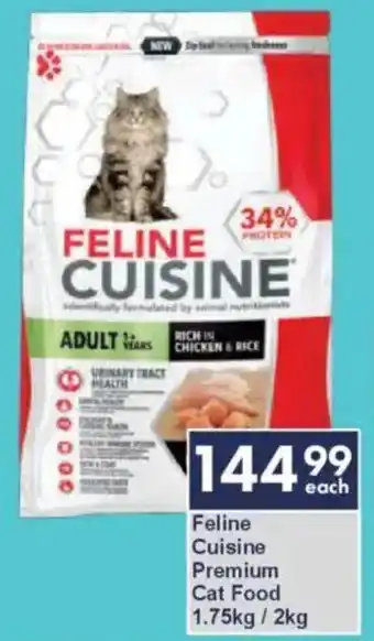 President Hyper Feline Cuisine Premium Cat Food offer