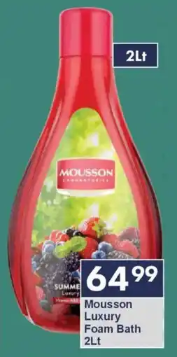 President Hyper Mousson Luxury Foam Bath offer