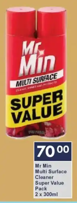 President Hyper Mr Min Multi Surface Cleaner Super Value Pack offer