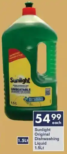 President Hyper Sunlight Original Dishwashing Liquid offer