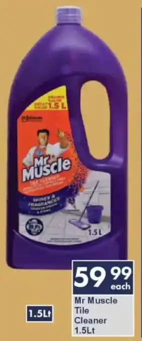 President Hyper Mr Muscle Tile Cleaner offer