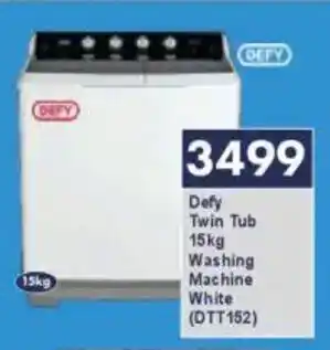 President Hyper Defy Twin Tub Washing Machine White offer