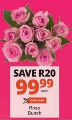 Checkers Hyper Rose Bunch offer