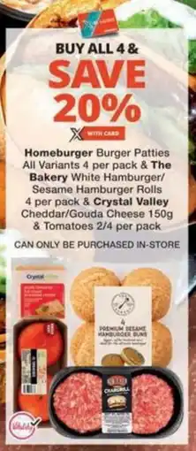 Checkers Hyper Buy All 4 & Save 20% offer