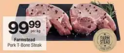 Checkers Hyper Farmstead Pork T-Bone Steak offer