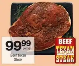 Checkers Hyper Beef Texan Steak offer