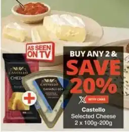 Checkers Hyper Castello Selected Cheese offer