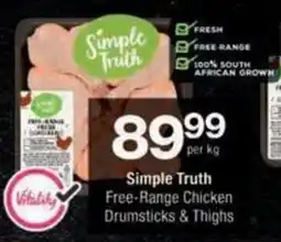 Checkers Hyper Simple Truth Free-Range Chicken Drumsticks & Thighs offer
