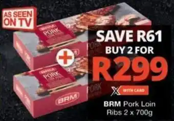 Checkers Hyper BRM Pork Loin Ribs offer
