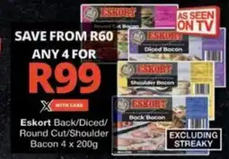 Checkers Hyper Eskort Back/Diced/ Round Cut/ Shoulder Bacon offer