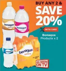 Checkers Hyper Bonaqua Products offer
