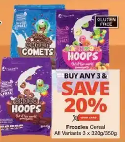 Checkers Hyper Froozles Cereal All Variants offer
