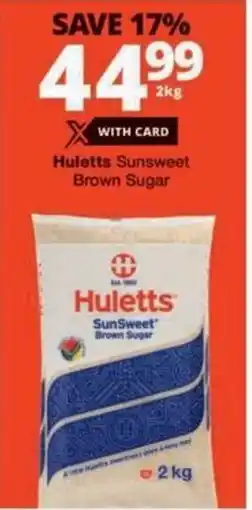 Checkers Hyper Huletts Sunsweet Brown Sugar offer