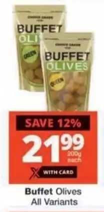 Checkers Hyper Buffet Olives All Variants offer