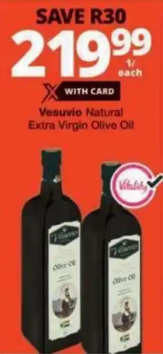 Checkers Hyper Vesuvio Natural Extra Virgin Olive Oil offer