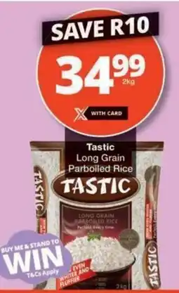 Checkers Hyper Tastic Long Grain Parboiled Rice offer