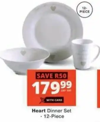 Checkers Hyper Heart Dinner Set offer