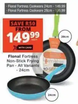 Checkers Hyper Flonal Fortress Non-Stick Frying Pan offer
