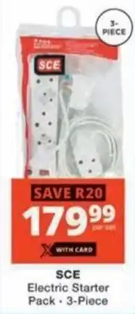 Checkers Hyper SCE Electric Starter Pack offer