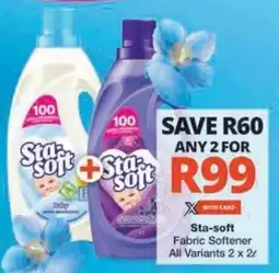 Checkers Hyper Sta-soft Fabric Softener All Variants offer