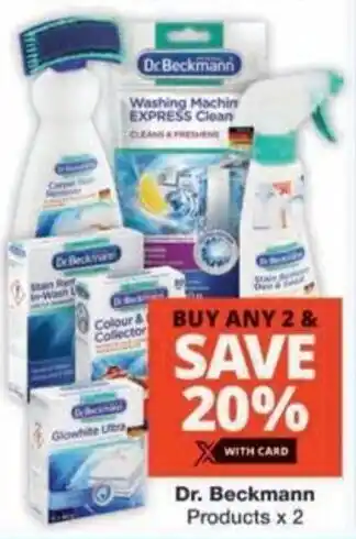 Checkers Hyper Dr. Beckmann Products offer