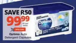 Checkers Hyper Optimo Auto Detergent Capsules offer
