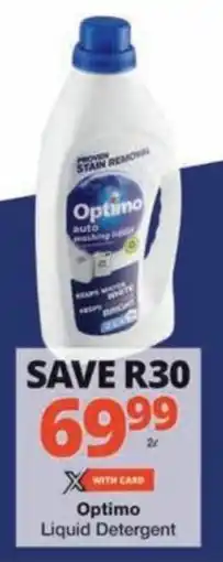 Checkers Hyper Optimo Liquid Detergent offer