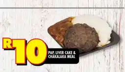 Shoprite Pap, Liver Cake & Chakalaka Meal offer