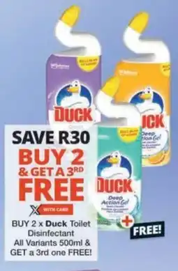 Checkers Hyper Duck Toilet Disinfectant offer